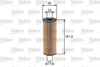 Valeo 586517 масляный фильтр на SSANGYONG KORANDO