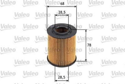 Valeo 586528 масляный фильтр на 3 Touring (E46)