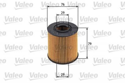 Valeo 586561 масляный фильтр на VOLVO S80 I (TS, XY)