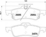 Valeo 598183 комплект тормозных колодок, дисковый тормоз на OPEL OMEGA A (16_, 17_, 19_)