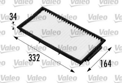 Valeo 698170 фильтр, воздух во внутренном пространстве на 5 Touring (E34)