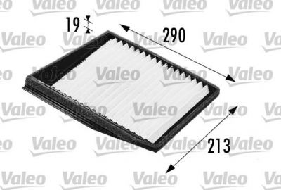 Valeo 698176 фильтр, воздух во внутренном пространстве на RENAULT SCЙNIC I (JA0/1_)