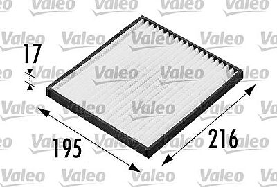 Valeo 698681 фильтр, воздух во внутренном пространстве на TOYOTA YARIS VERSO (_NLP2_, _NCP2_)