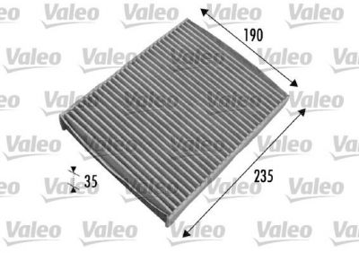 Valeo 698693 фильтр, воздух во внутренном пространстве на FORD FIESTA V (JH_, JD_)