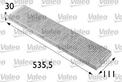 Valeo 698696 фильтр, воздух во внутренном пространстве на FORD GALAXY (WGR)