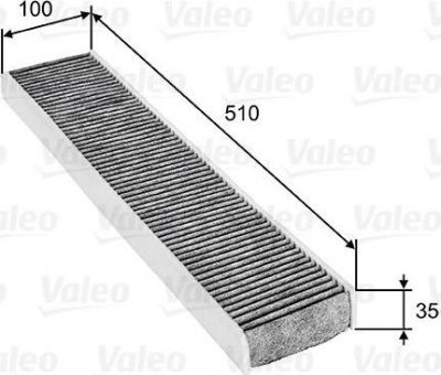 VALEO Фильтр салона FORD Mondeo 1,8…2,5L Diesel 03-> (1115650, 698745)