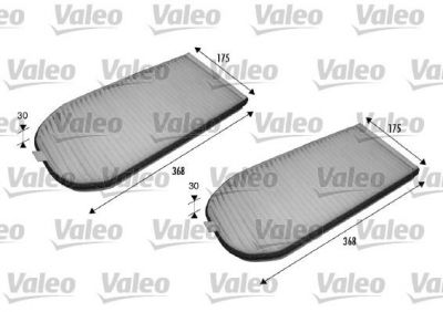 Valeo 698838 фильтр, воздух во внутренном пространстве на 7 (E38)