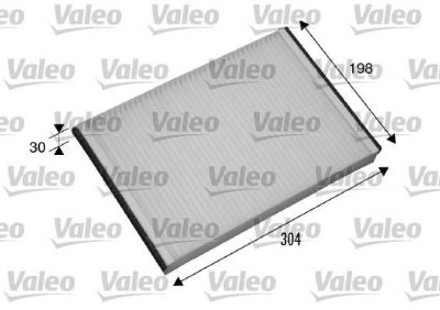 VALEO Фильтр салона OPEL Astra H 1,4/1,6/1,8 04-> (1808610, 698874)