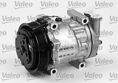 Valeo 699175 компрессор, кондиционер на FIAT MAREA Weekend (185)