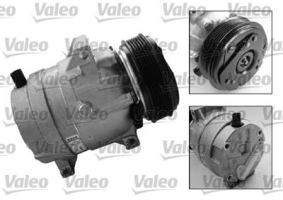Valeo 699240 компрессор, кондиционер на RENAULT MEGANE II (BM0/1_, CM0/1_)