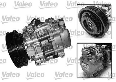 Valeo 699290 компрессор, кондиционер на FIAT MAREA Weekend (185)