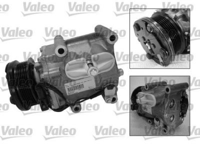 VALEO Компрессор кондиционера Ford Focus I/ Fiesta 1.4-2.0 [03 (1466508, 699326)