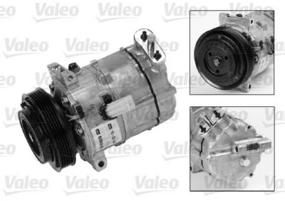 Valeo 699818 компрессор, кондиционер на OPEL VECTRA C GTS