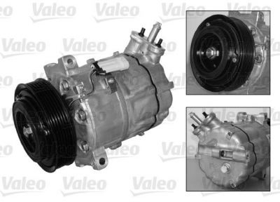 Valeo 699855 компрессор, кондиционер на OPEL VECTRA C GTS