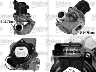 Valeo 700413 клапан возврата ог на PEUGEOT BIPPER Tepee