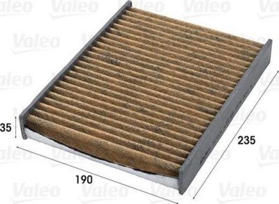 Valeo 701004 фильтр, воздух во внутренном пространстве на FORD FIESTA V (JH_, JD_)