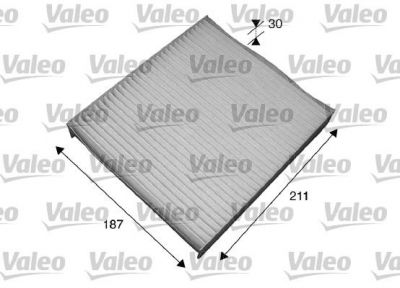 Valeo 715551 фильтр, воздух во внутренном пространстве на SUBARU IMPREZA седан (GD)