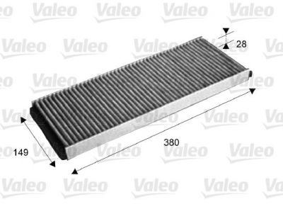 Valeo 715578 фильтр, воздух во внутренном пространстве на VW PASSAT Variant (3B6)