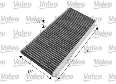 Valeo 715617 фильтр, воздух во внутренном пространстве на FORD KA (RB_)