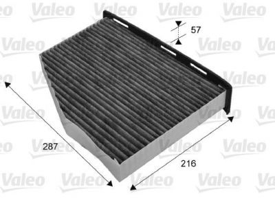 Valeo 715665 фильтр, воздух во внутренном пространстве на AUDI TT (8J3)