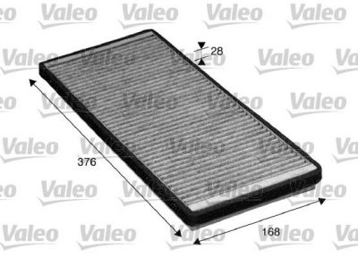 Valeo 716023 фильтр, воздух во внутренном пространстве на VW LT 28-46 II фургон (2DA, 2DD, 2DH)