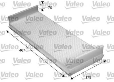 VALEO фильтр воздушный кабины 467x179x70 MAN TG-A, TG-L, TG-M (81.619.100.018, 716036)