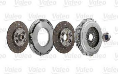 VALEO ком-кт сцепления d400 Valeo ver. (корзина+подшю+2 диска) RVI C/Kerax/Magnum (5001843361, 809040)