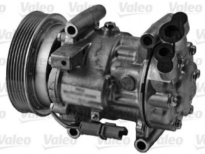 Valeo 813165 компрессор, кондиционер на RENAULT TWINGO II (CN0_)