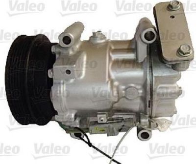 Valeo 813665 компрессор, кондиционер на RENAULT TWINGO II (CN0_)