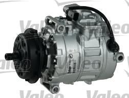 Valeo 813829 компрессор, кондиционер на VW TOUAREG (7LA, 7L6, 7L7)