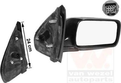 Van Wezel 0146808 наружное зеркало на ALFA ROMEO 146 (930)
