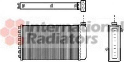 Van Wezel 02006057 теплообменник, отопление салона на AUSTIN MONTEGO (XE)