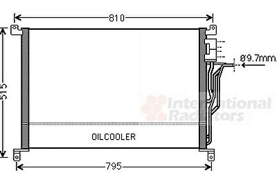 Van Wezel 03005301 конденсатор, кондиционер на AUDI A8 (4E_)