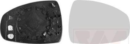 Van Wezel 0301838 зеркальное стекло, наружное зеркало на AUDI A1 (8X1, 8XK, 8XF)