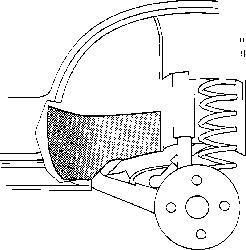 Van Wezel 0308370 колесная ниша на AUDI COUPE (81, 85)