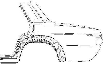 Van Wezel 0310148 боковина на AUDI 200 (43)