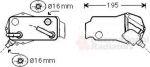 Van Wezel 06003351 масляный радиатор, автоматическая коробка передач на 3 Touring (E91)