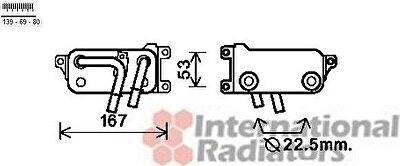 Van Wezel 06003401 масляный радиатор, автоматическая коробка передач на 5 (E60)