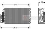 Van Wezel 0600V272 испаритель, кондиционер на 3 (E36)