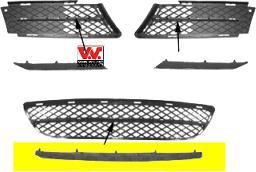 Van Wezel 0657480 облицовка, бампер на 3 (E90)