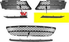 Van Wezel 0657481 облицовка, бампер на 3 (E90)