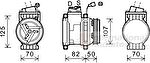 Van Wezel 0800K041 компрессор, кондиционер на CHEVROLET AVEO Наклонная задняя часть (T250, T255)