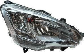 Van Wezel 0905962 основная фара на CITROEN BERLINGO (B9)