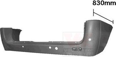 Van Wezel 0943541 буфер на PEUGEOT EXPERT Tepee (VF3V_)