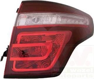 Van Wezel 0977932 задний фонарь на CITROEN C4 Picasso I (UD_)
