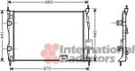 Van Wezel 13002278 радиатор, охлаждение двигателя на NISSAN QASHQAI / QASHQAI +2 (J10, JJ10)