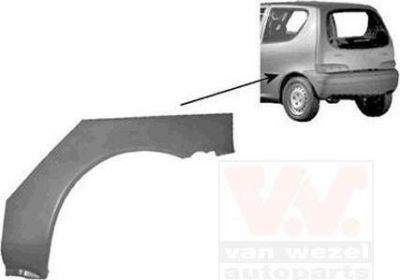 Van Wezel 1601145 боковина на FIAT SEICENTO / 600 (187)
