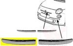 Van Wezel 1604582 облицовка, бампер на FIAT 500 C (312)