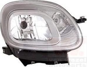 Van Wezel 1607962M основная фара на FIAT PANDA VAN (312_, 312)