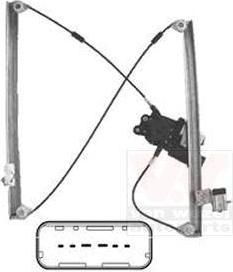 Van Wezel 1612265 подъемное устройство для окон на PEUGEOT EXPERT Tepee (VF3V_)